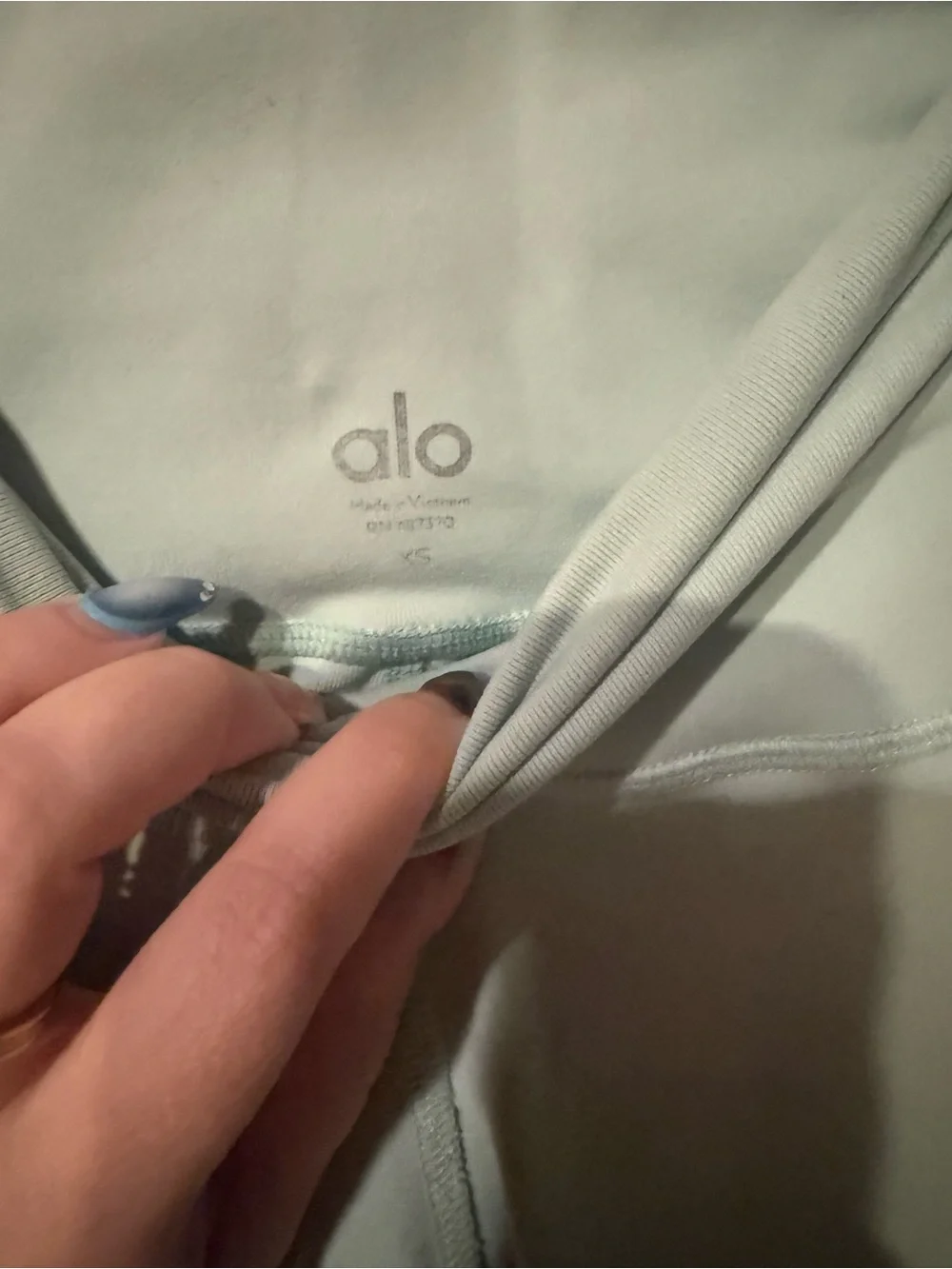 Alo yoga size XS airbrush High-Waist Mint green Leggings